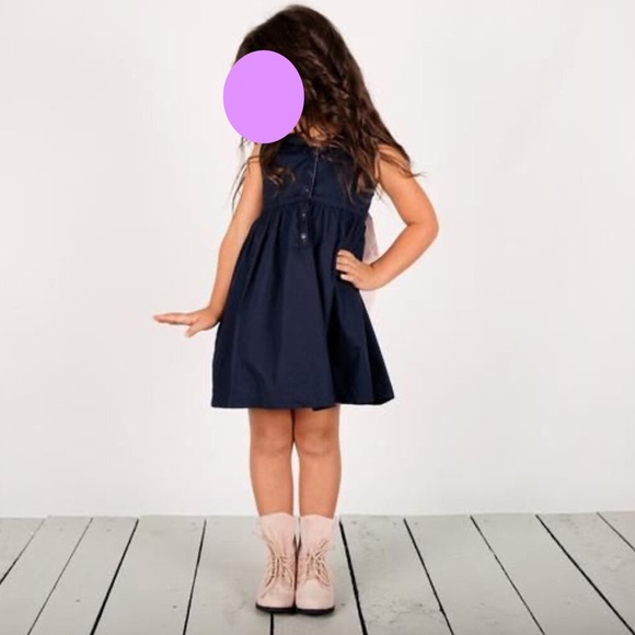 LACEY LANE girls bunny hooded dress - Picture 3 of 16